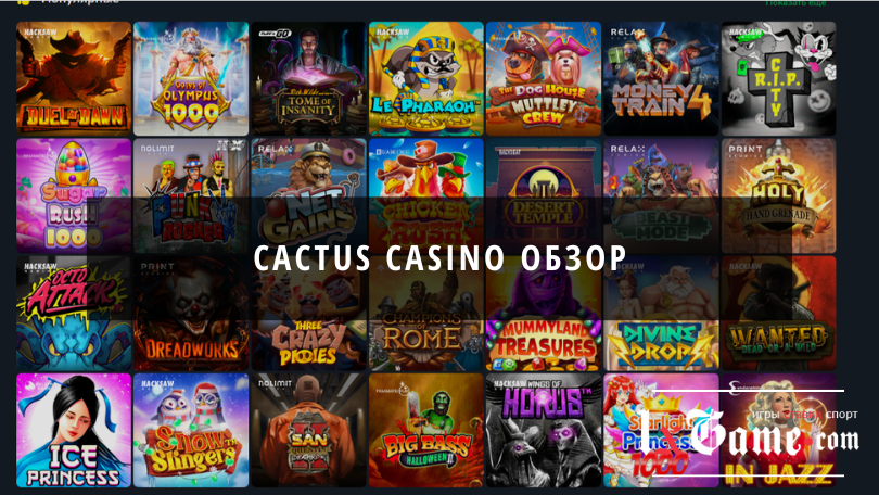 Cactus casino обзор