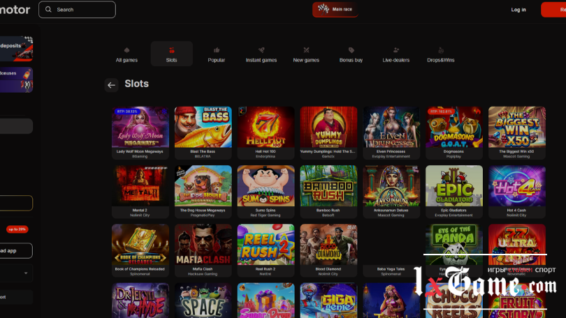 Motor casino промокод где вводить